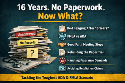 Re-engaging after 16 years in HR